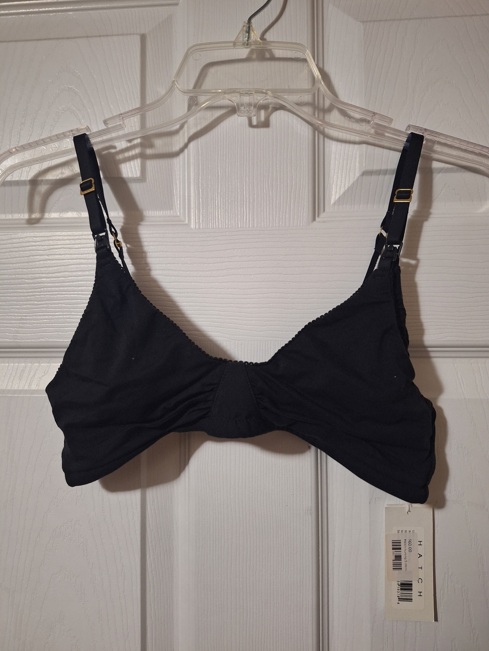 Hatch Black Everyday Nursing Bra Size Small NWT